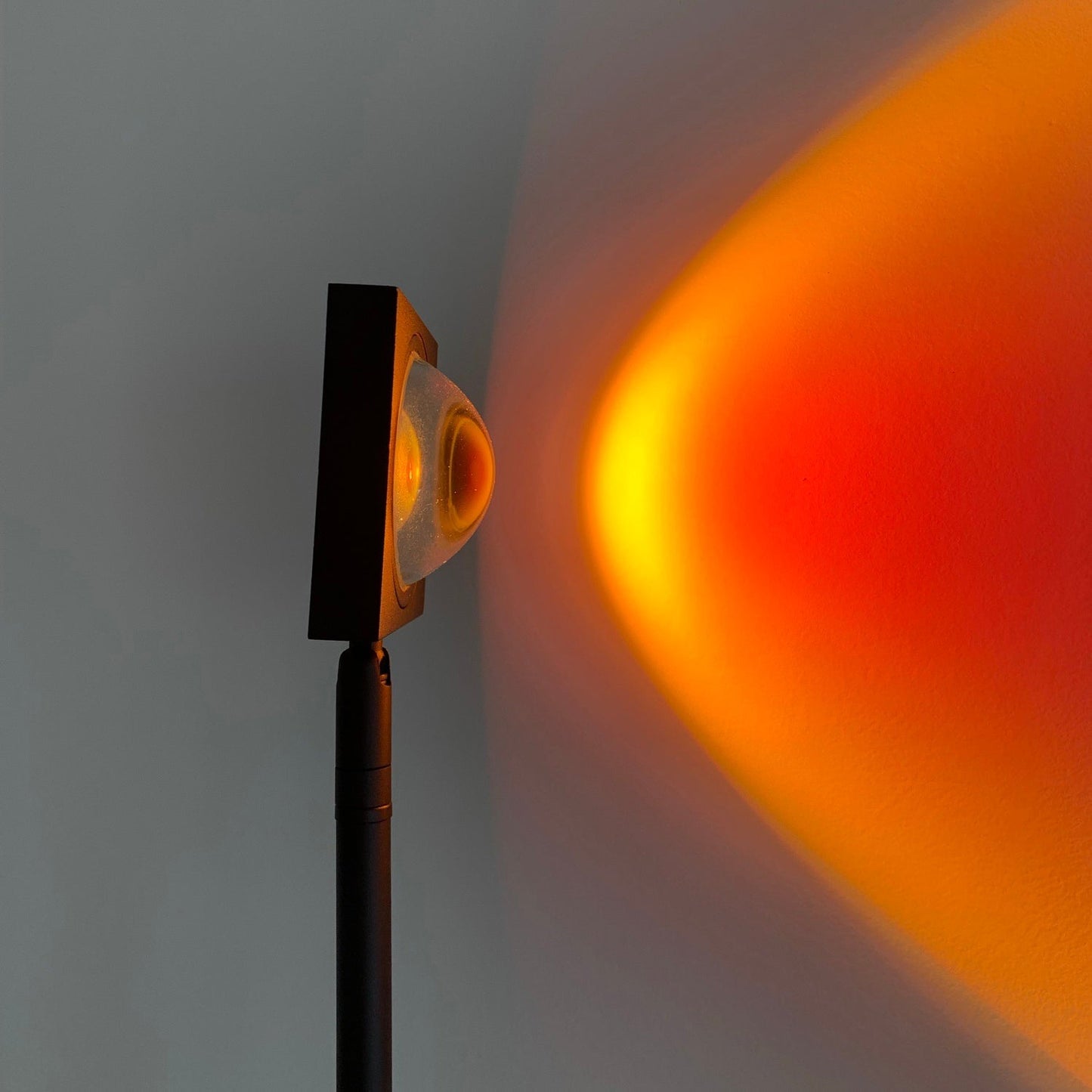LED Kleurenprojector Vloerlamp | Minimalistisch Halo Licht Effect