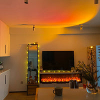 LED Kleurenprojector Vloerlamp | Minimalistisch Halo Licht Effect