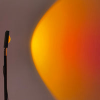 LED Kleurenprojector Vloerlamp | Minimalistisch Halo Licht Effect