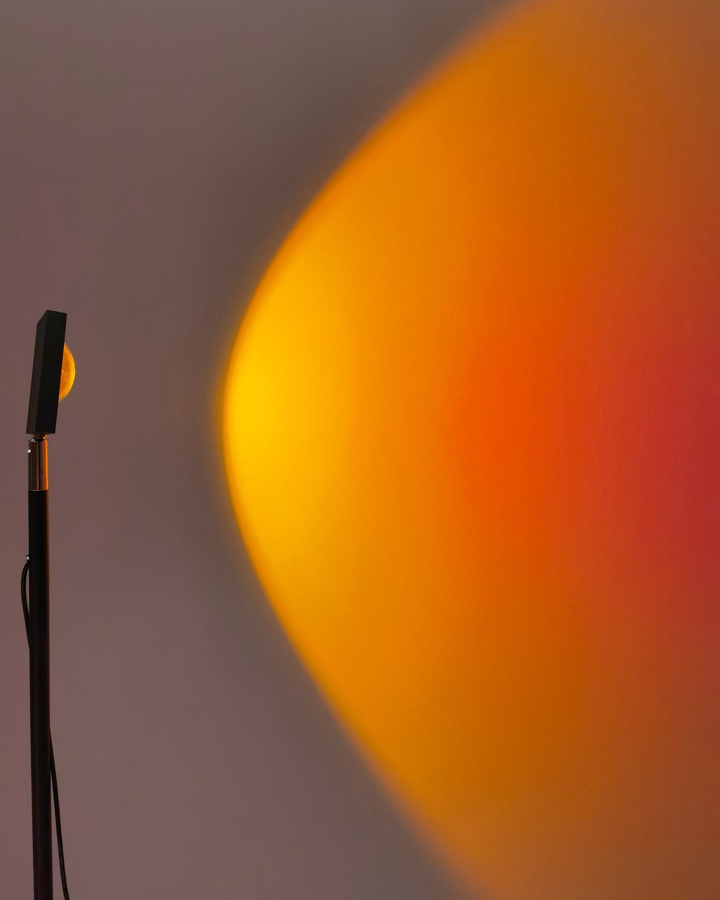 LED Kleurenprojector Vloerlamp | Minimalistisch Halo Licht Effect