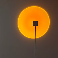 LED Kleurenprojector Vloerlamp | Minimalistisch Halo Licht Effect