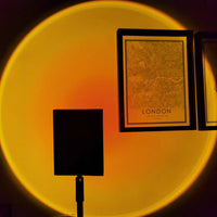 LED Kleurenprojector Vloerlamp | Minimalistisch Halo Licht Effect