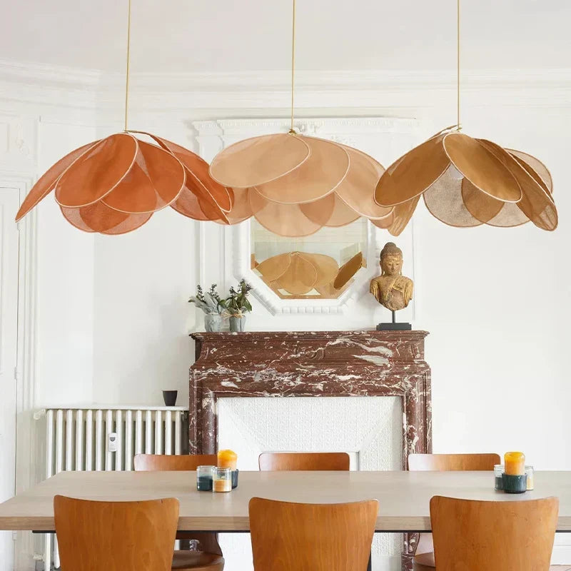 Bloemvormige Hanglamp – Natuurlijke Ontwerp en Sfeervolle Verlichting