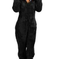 Fleece jumpsuit dames