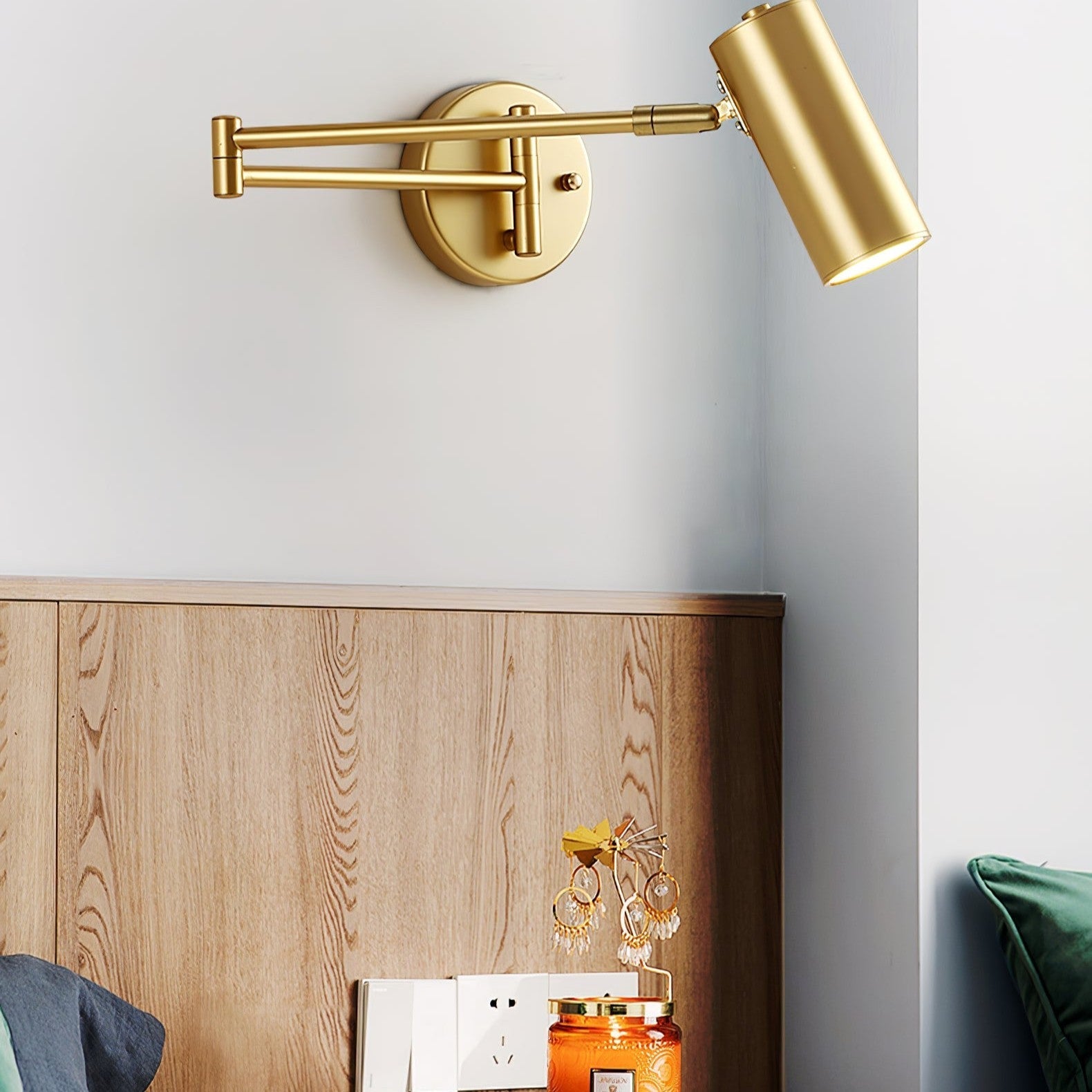 Marena - Verstelbare Moderne Metalen Wandlamp