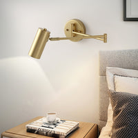De Axis Verstelbare Moderne Metalen Wandlamp