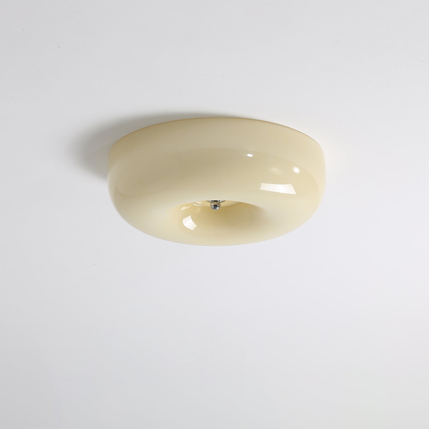 Afralia Moderne Plafondlamp van Draaiglas