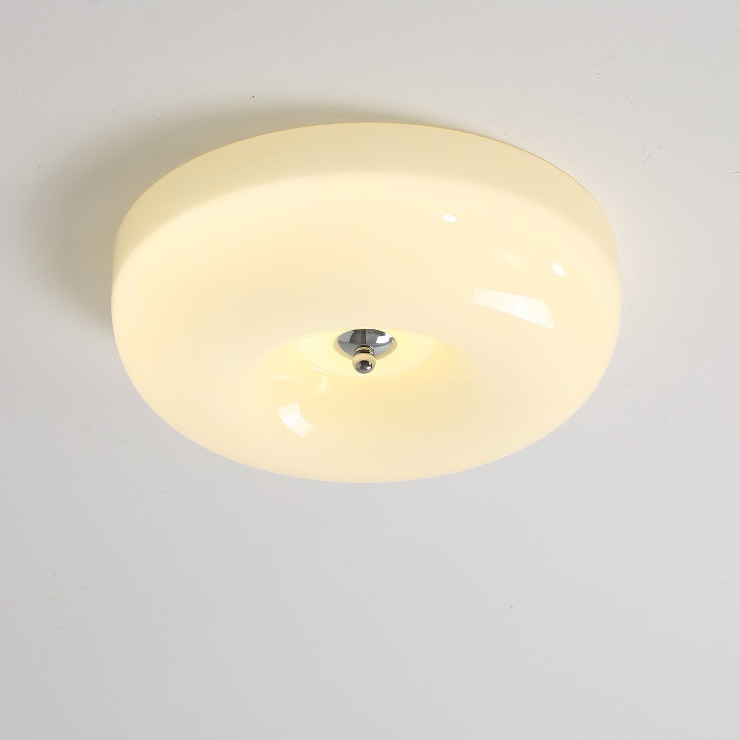Afralia Moderne Plafondlamp van Draaiglas
