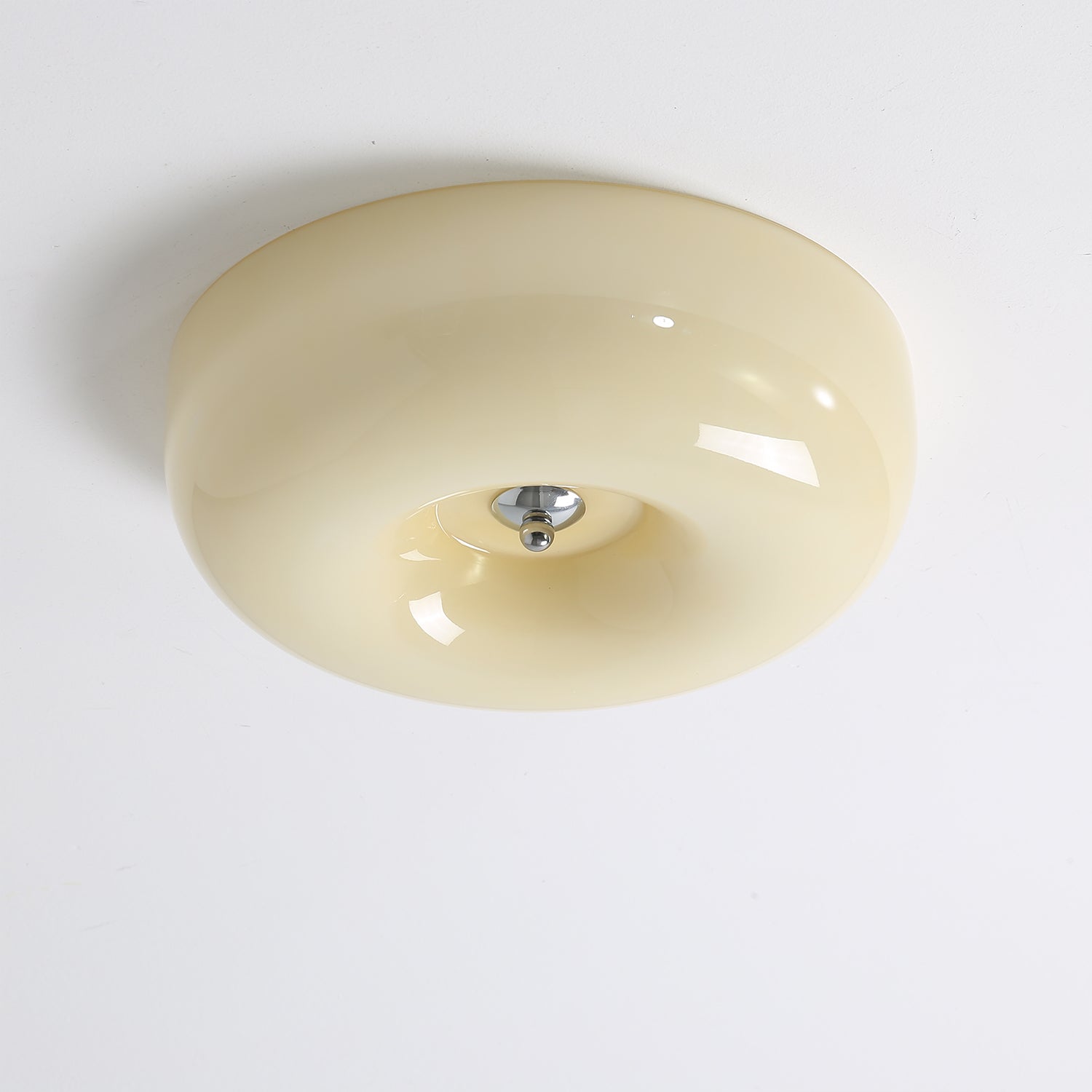 Afralia Moderne Plafondlamp van Draaiglas