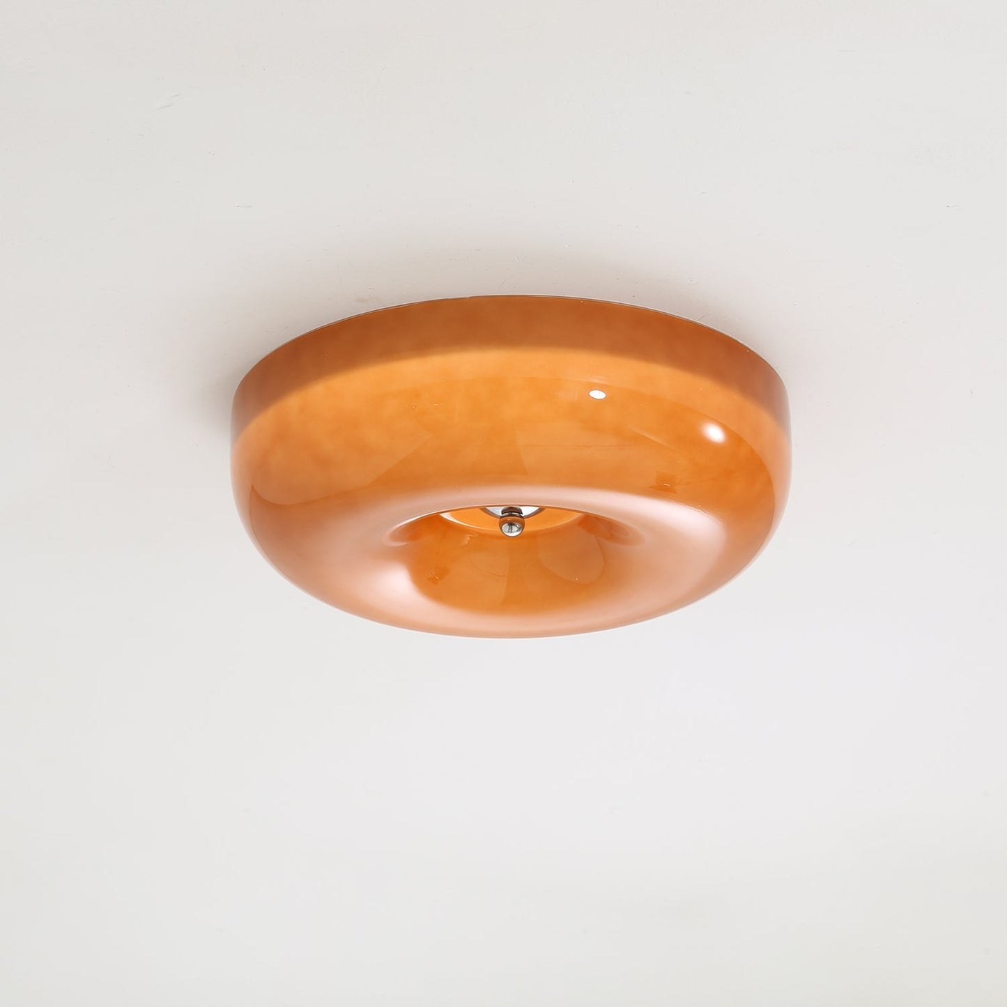 Afralia Moderne Plafondlamp van Draaiglas