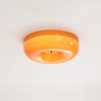 Afralia Moderne Plafondlamp van Draaiglas