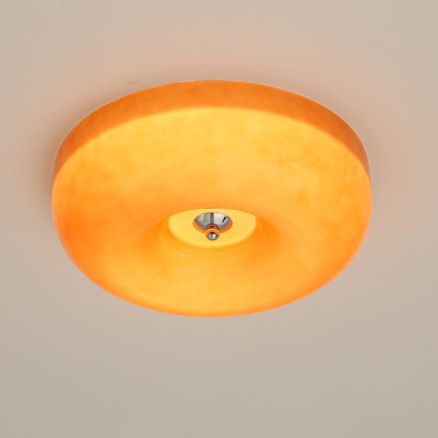Afralia Moderne Plafondlamp van Draaiglas