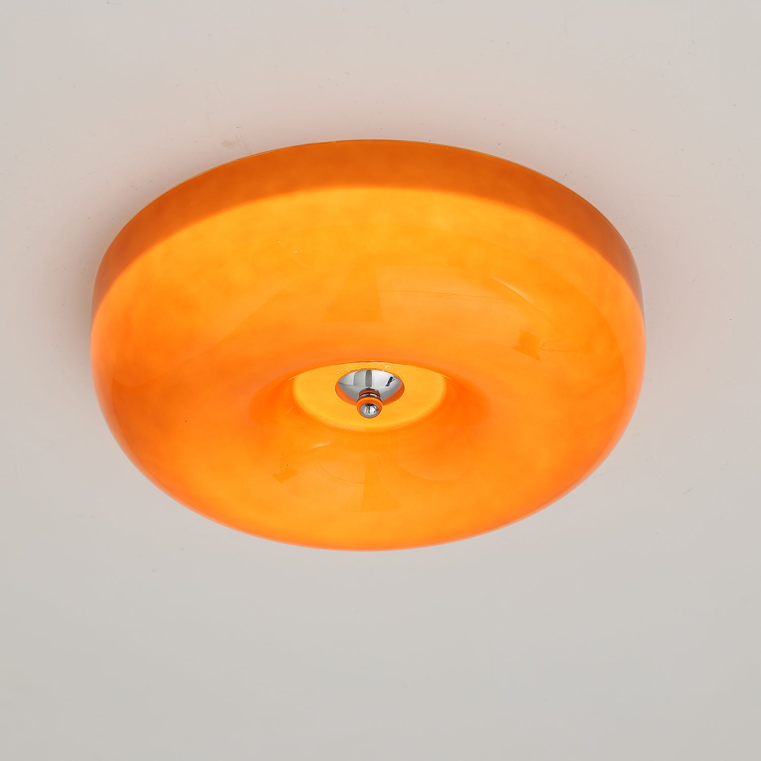 Afralia Moderne Plafondlamp van Draaiglas