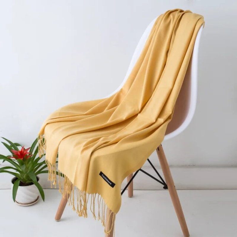 ModeParisienne Leny - Luxe Kasjmier Sjaal | Gezellig & Elegant voor Herfst en Winter