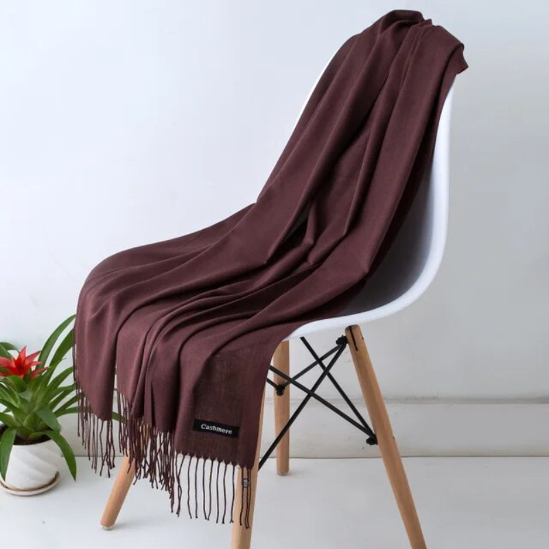ModeParisienne Leny - Luxe Kasjmier Sjaal | Gezellig & Elegant voor Herfst en Winter