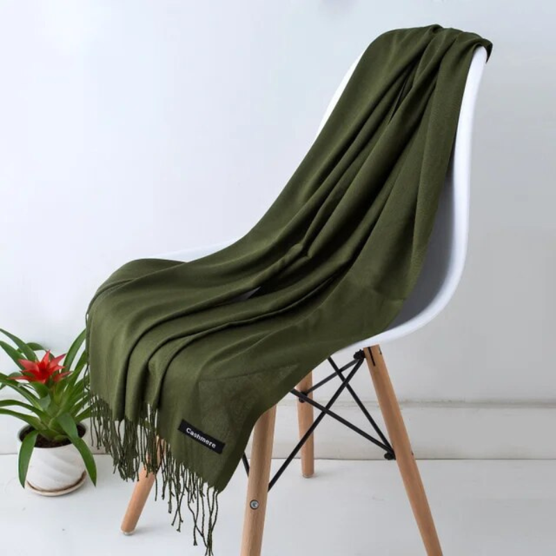 ModeParisienne Leny - Luxe Kasjmier Sjaal | Gezellig & Elegant voor Herfst en Winter