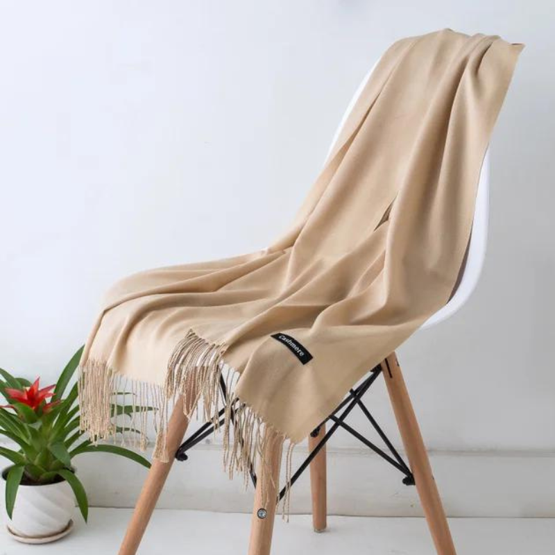 ModeParisienne Leny - Luxe Kasjmier Sjaal | Gezellig & Elegant voor Herfst en Winter