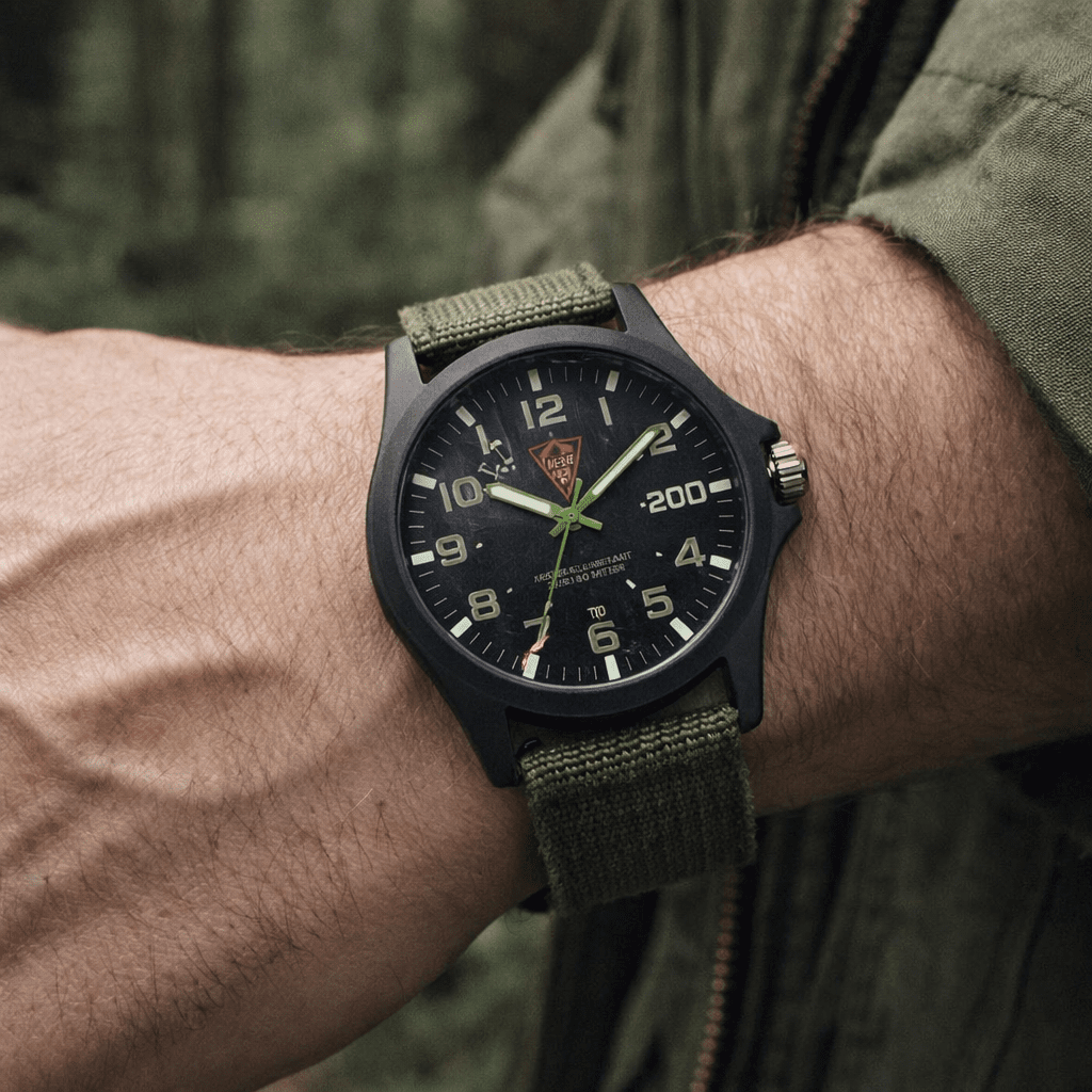STURMZEIT – Schokbestendige Tactische Horloge Voor Buiten & Dagelijks Gebruik