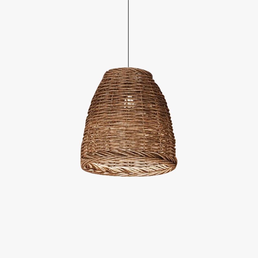 Ritta Hanglamp LED Vintage Rotan Woonkamer/Slaapkamer