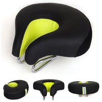 Naadloze Fiets Zadeltas Mountainbike Dikke Zachte Padding (Groen)