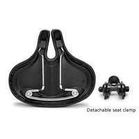 Fiets Zonder Neus Mountainbike Zadel Comfortabele Schokdemping Fiets Outdoor Fietsaccessoires Zadel (Zwart)