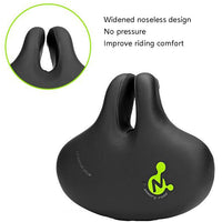 Fiets Zonder Neus Mountainbike Zadel Comfortabele Schokdemping Fiets Outdoor Fietsaccessoires Zadel (Zwart)