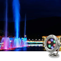 LED Onderwaterlicht Pool Vis Vijver Fontein Waterdicht Landschapslicht 18W (Warmwit)