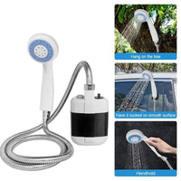 Brehn | KE-801 Buiten Elektro Douche Camping Oplaadbare Draagbare Douchkop