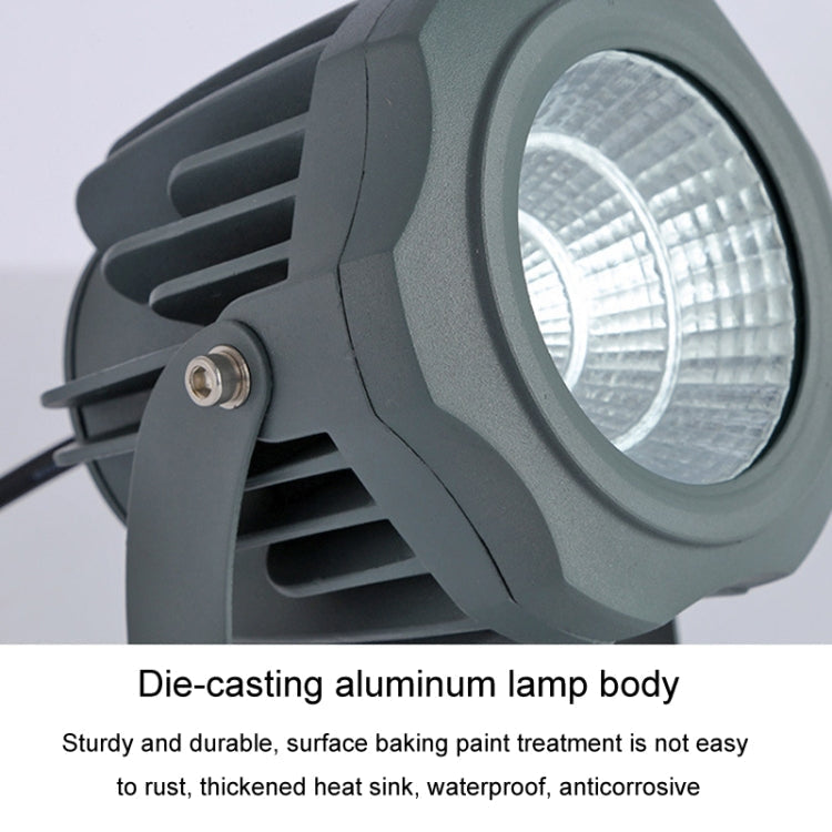 LED Flutlicht COB Buiten waterdichte Spotlight Billboard Lichten Tuinlamp, Kleur: 20W 7 Kleuren