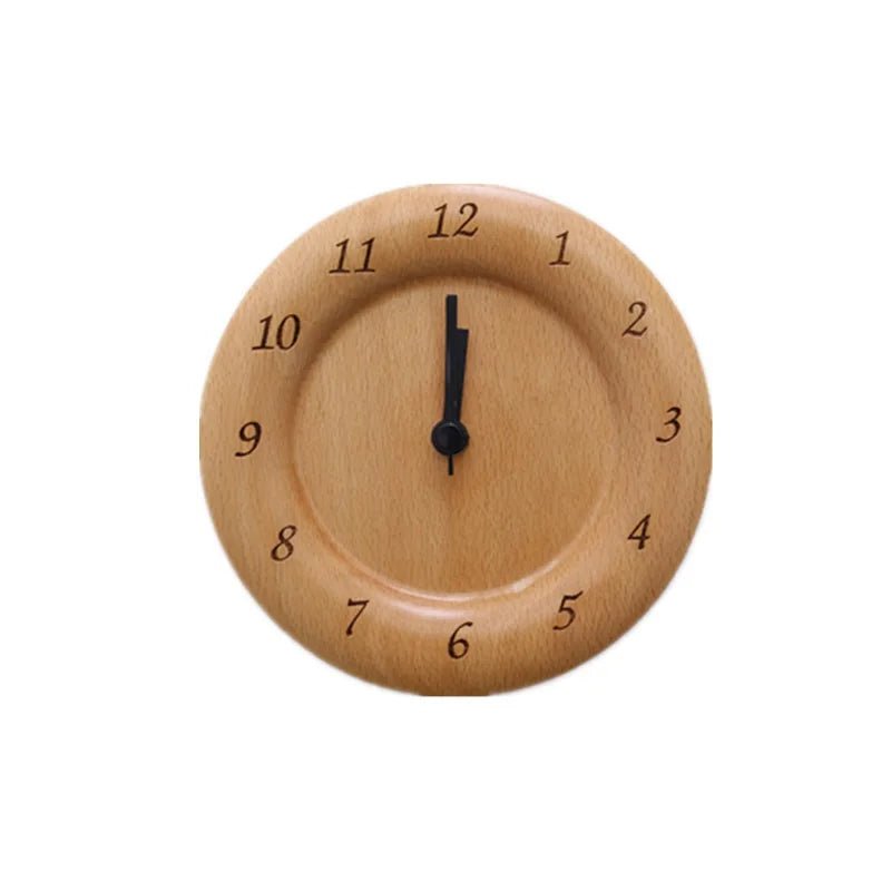 WOODMORN – Elegante wekker van beukenhout voor een stijlvol thuis