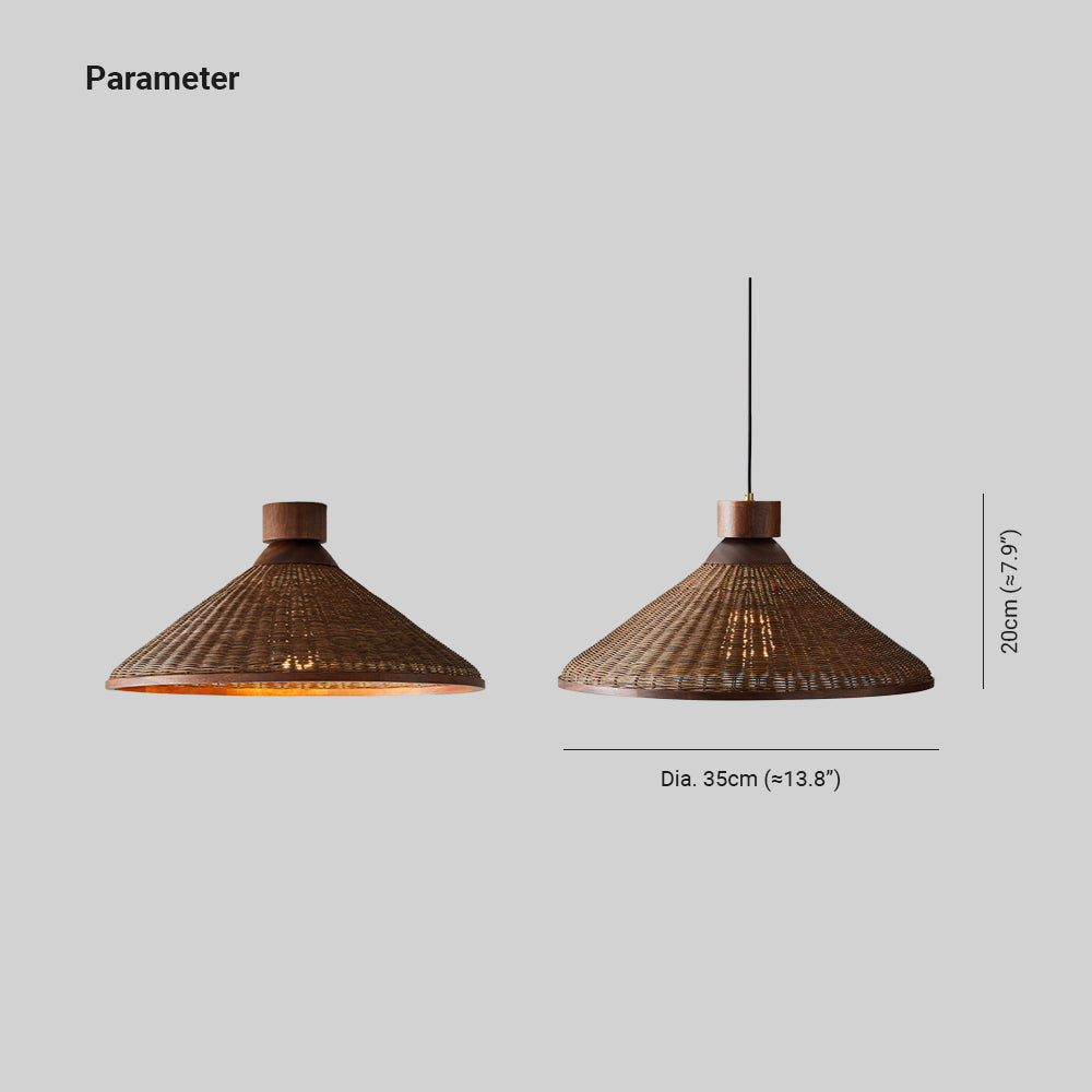 Silva Retro Design LED Hanglamp Riet Woonkamer/Restaurant/Hotel