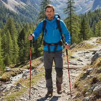 Wandelstokken – Verstelbare Lichte Trekkingstokken met Stabiele Gripstructuur