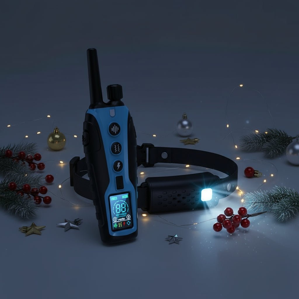 BARKORQ – Waterdichte Elektrische Schokhalsband Met Grote Bereik, 2000 m Besturing En 99 Niveaus
