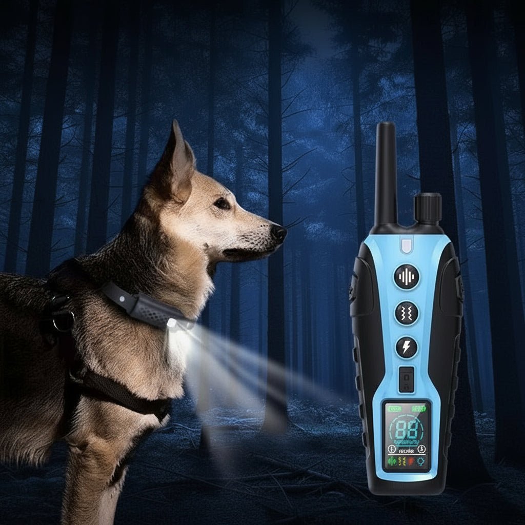 BARKORQ – Waterdichte Elektrische Schokhalsband Met Grote Bereik, 2000 m Besturing En 99 Niveaus