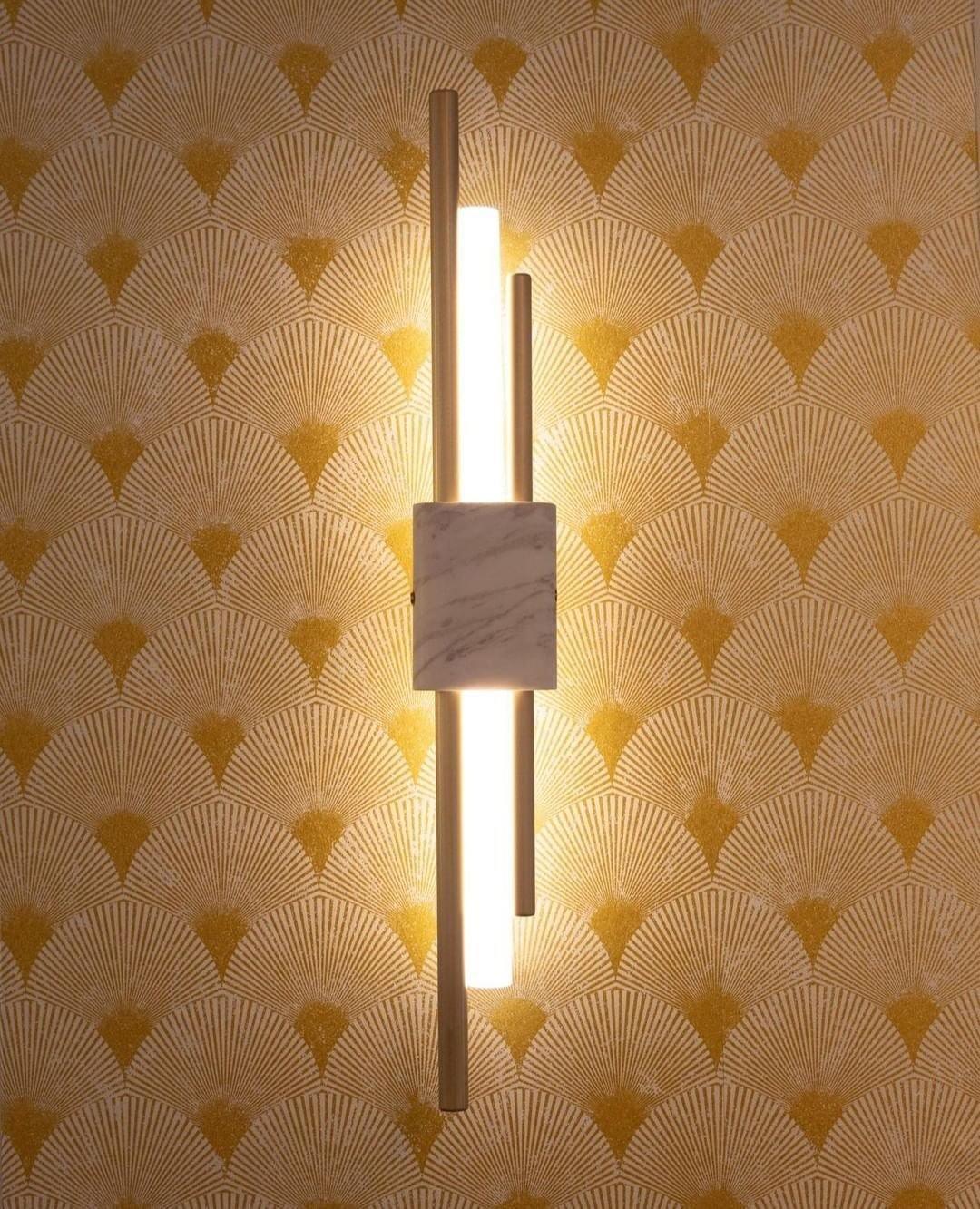 Mildred Muurverlichting in Premium Marmer Nordic