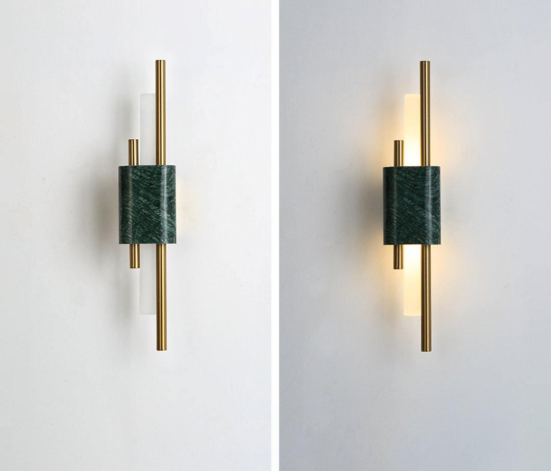 Mildred Muurverlichting in Premium Marmer Nordic
