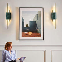 Mildred Muurverlichting in Premium Marmer Nordic