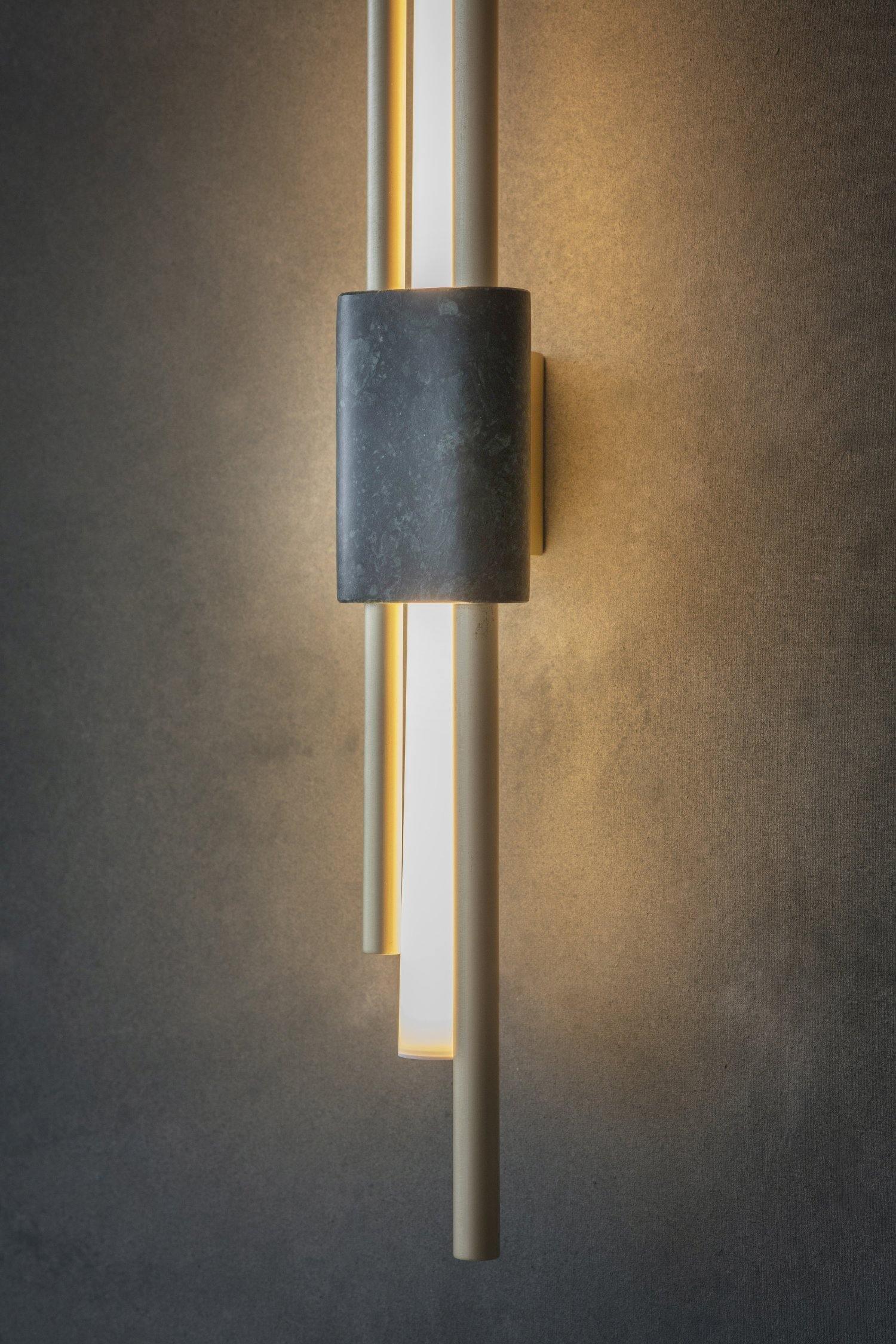 Mildred Muurverlichting in Premium Marmer Nordic