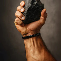 Hematiet Armband voor Mannen – Elegant, Sterk & Stijlvolle Energie