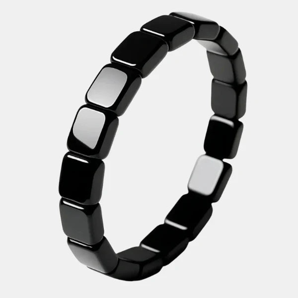 Hematiet Armband voor Mannen – Elegant, Sterk & Stijlvolle Energie