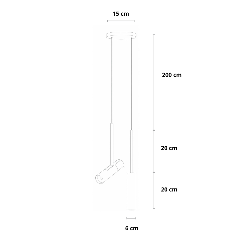 Nysaia - Moderne LED Hanglamp Slaapkamer