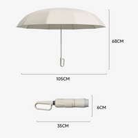 TempestShield | Stormbestendige en Reflecterende Paraplu met Automatische Opening
