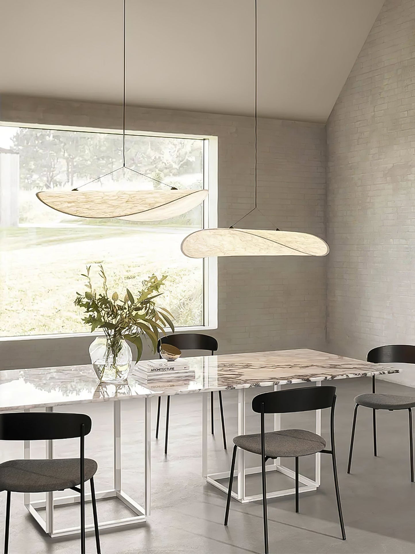 Sereca Hanglamp van Papier en Glasvezel