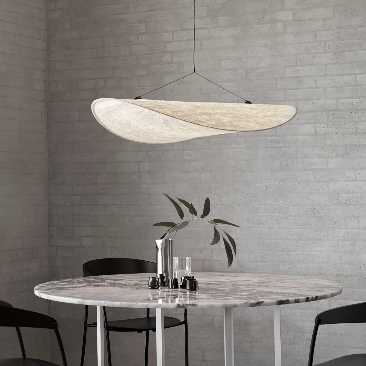 Sereca Hanglamp van Papier en Glasvezel