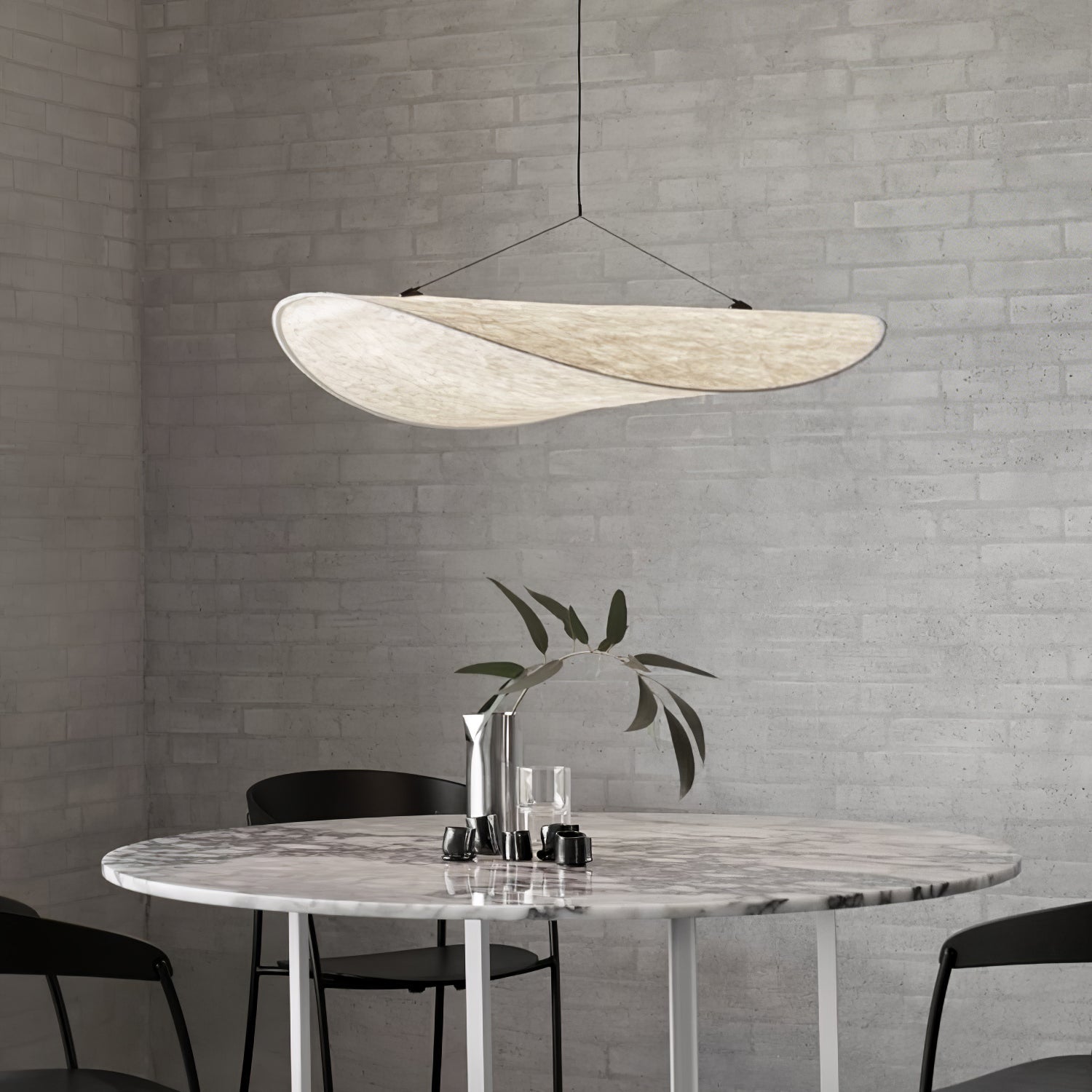 Sereca Hanglamp van Papier en Glasvezel