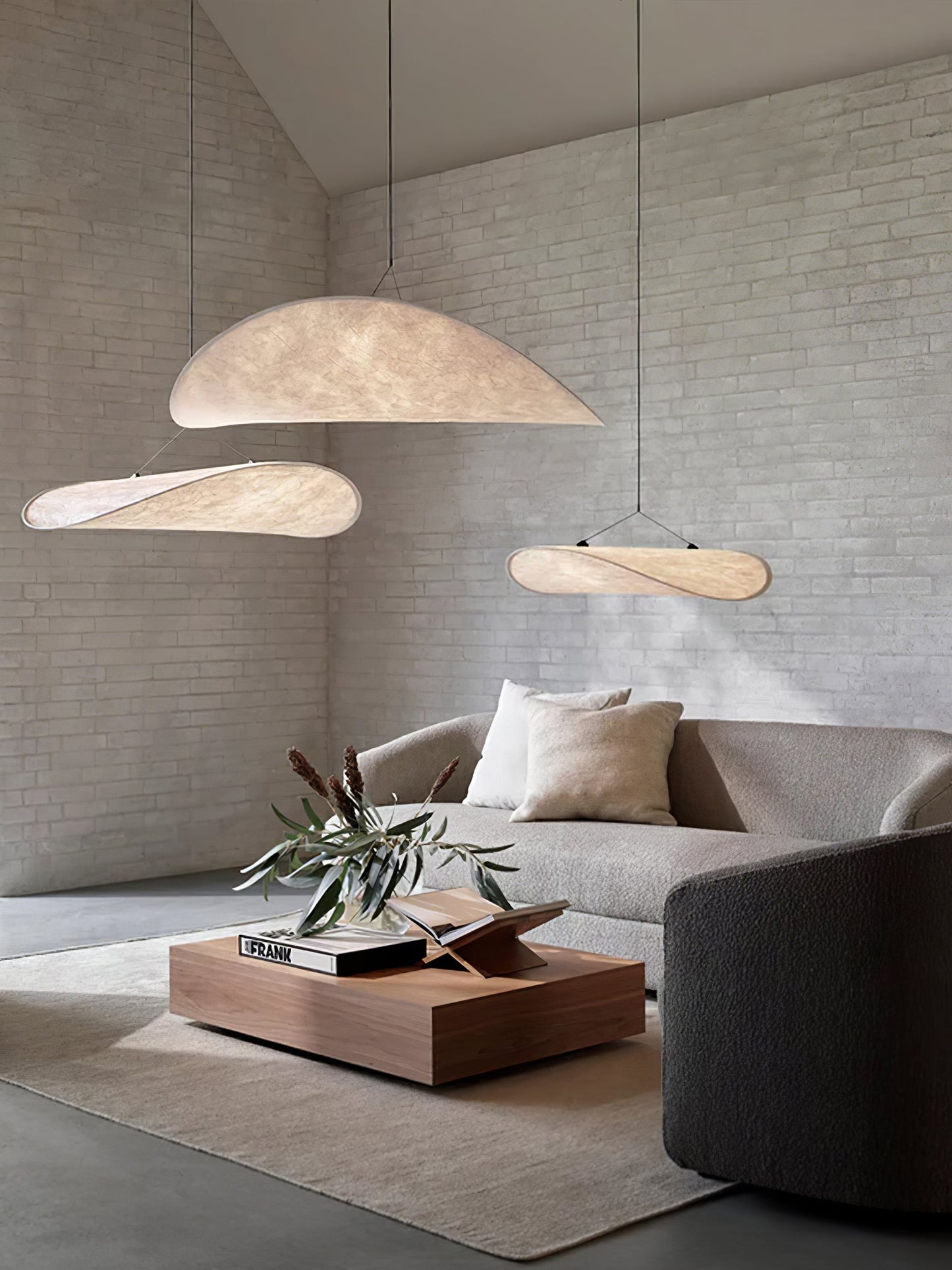 Sereca Hanglamp van Papier en Glasvezel