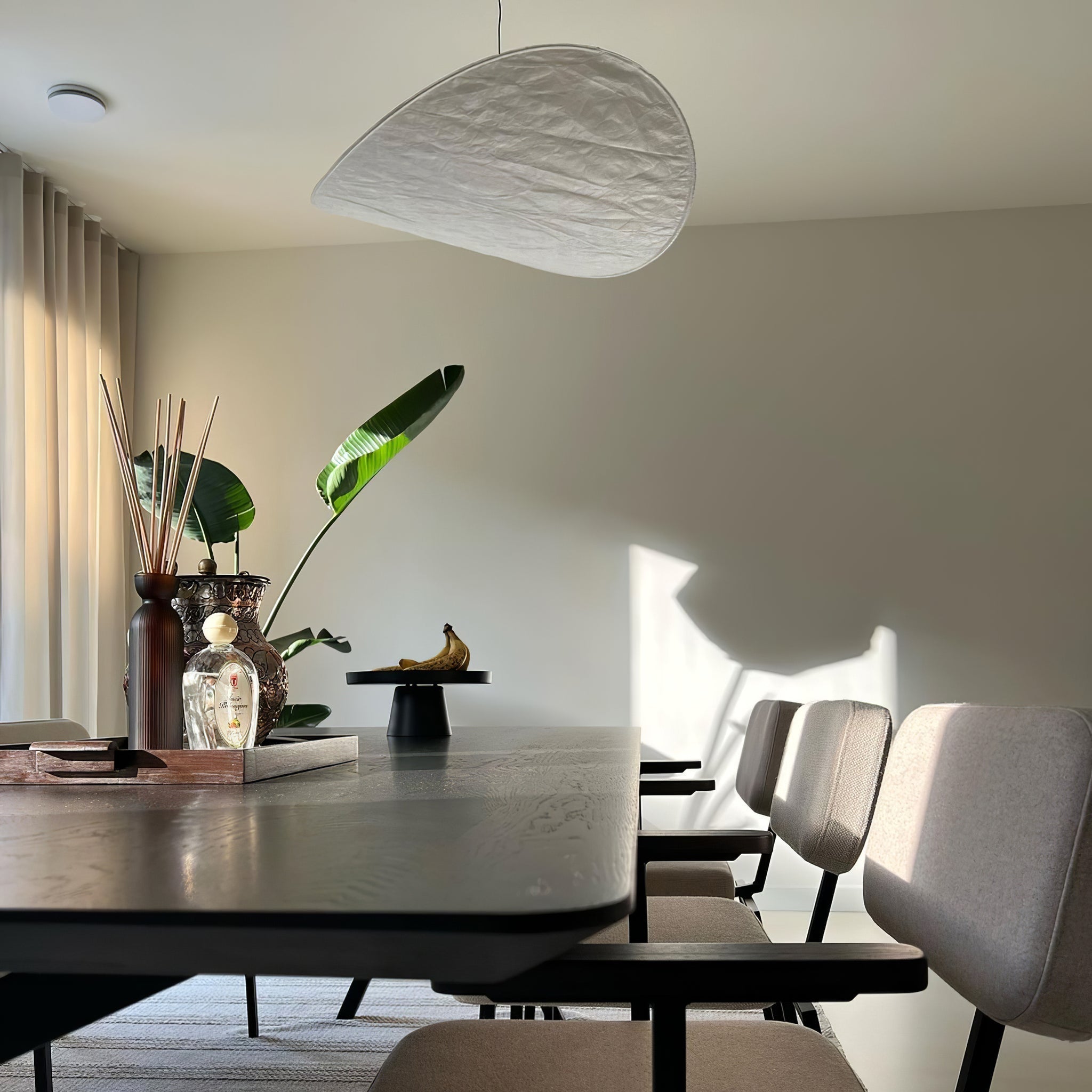 Sereca Hanglamp van Papier en Glasvezel