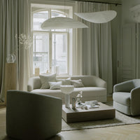 Sereca Hanglamp van Papier en Glasvezel