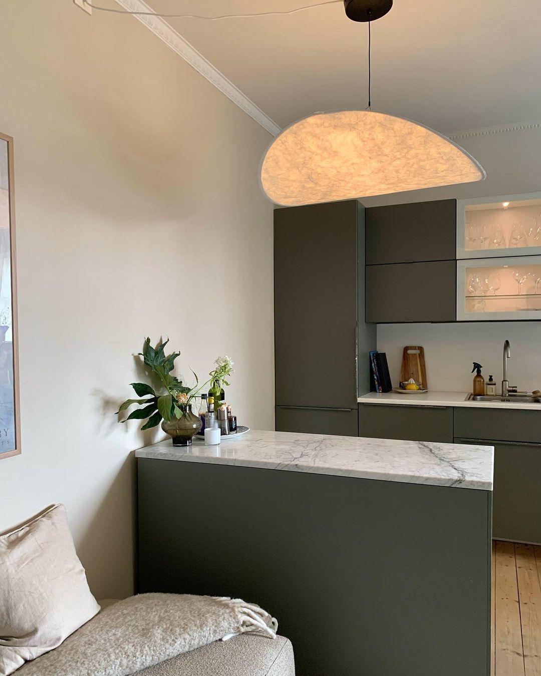 Sereca Hanglamp van Papier en Glasvezel