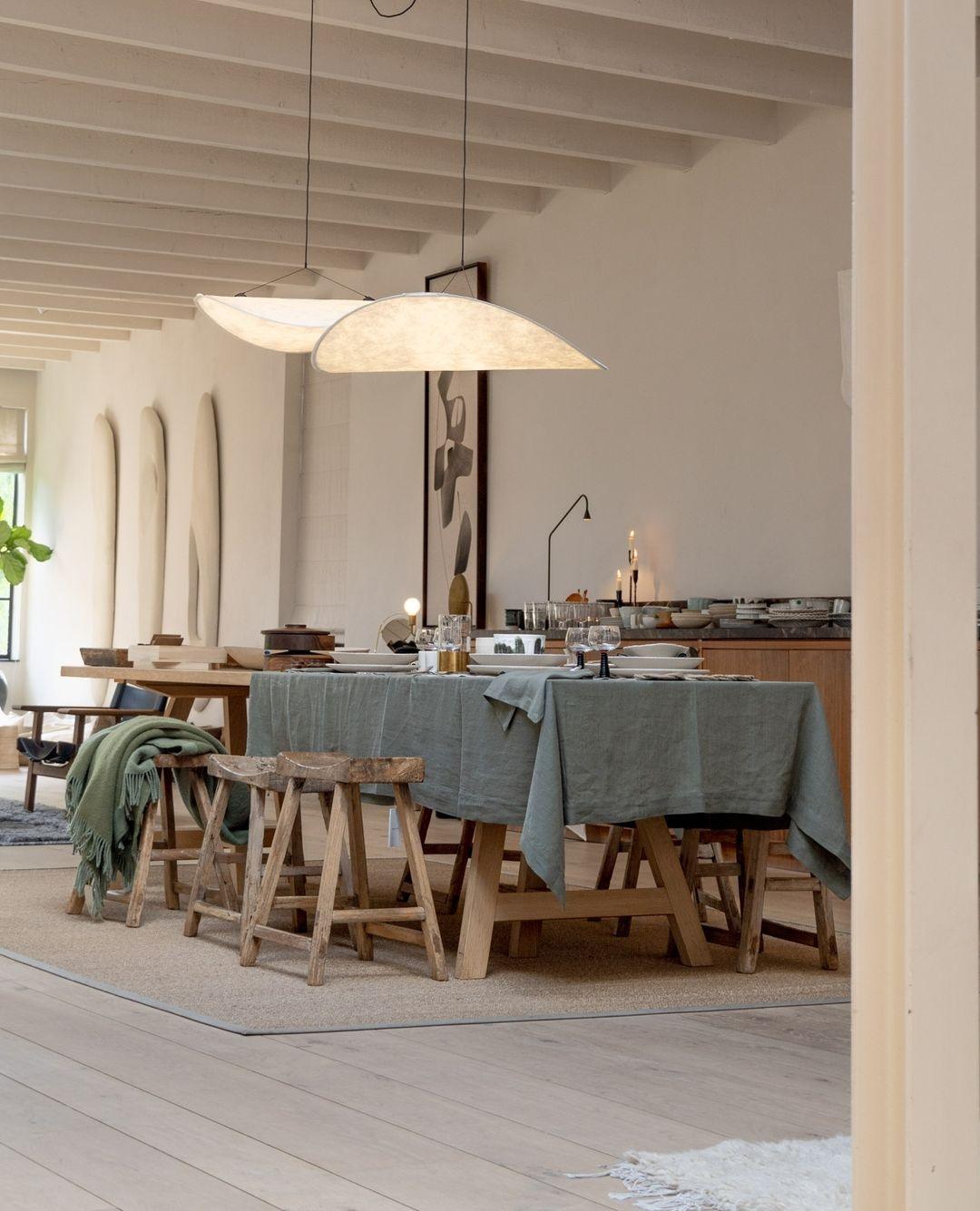 Sereca Hanglamp van Papier en Glasvezel